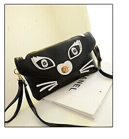 Fashion Hot Selling Women Vintage Envelope Clutch Shoulder Bag Candy Color Faux Leater | Багаж и сумки