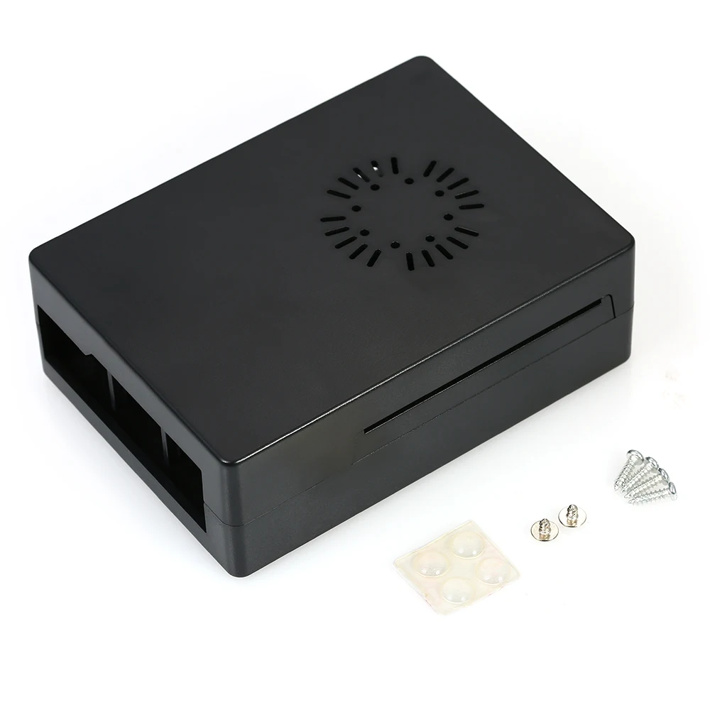 ABS защитный чехол в виде ракушки корпус черный/белый/прозрачный чехол для Raspberry Pi B +/Pi 2/Pi 3
