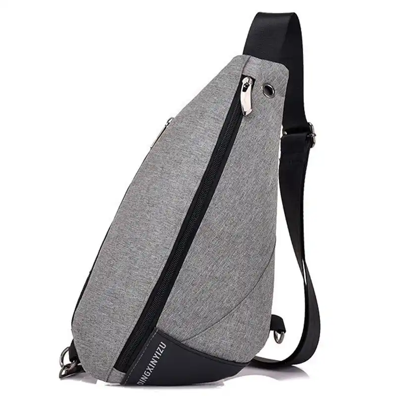 small rucksack with chest strap