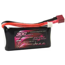 CNHL LI-PO 1300 mAh 7.4 V 30C (Max 60C) 2 S Lipo Batería para RC Hobby envío gratis
