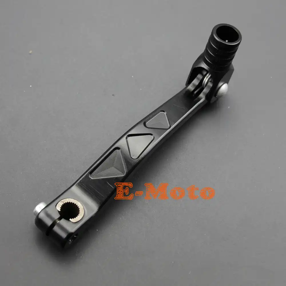 Folding CNC Gear Shift Shifter Lever Fits For 50cc 70cc 110cc 160cc Dirt Pit Bike Black