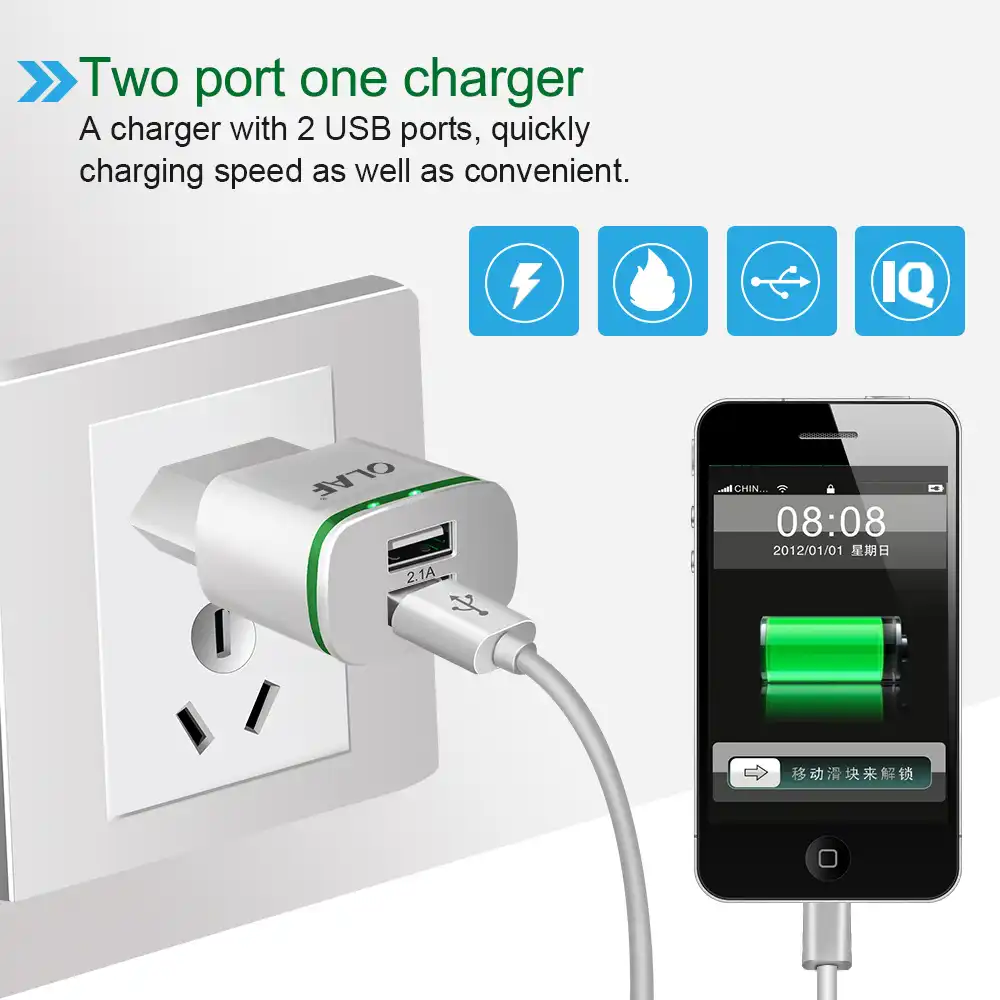 Olaf ue wtyczka 2 porty LED podświetlana ładowarka USB 5V 2A ładowarka do telefonu komórkowego Micro USBtyp C kabel ładowania do Samsung Xiaomi Olaf ue wtyczka 2 porty LED podświetlana ładowarka USB 5V 2A ładowarka do telefonu komórkowego Micro USBtyp C kabel ładowania do Samsung Xiaomi