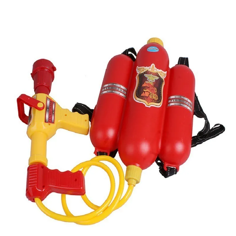 

Backpack Firefighter Toy Water Gun Sprayer Child Kid Summer Toy Gun Party Benefits
