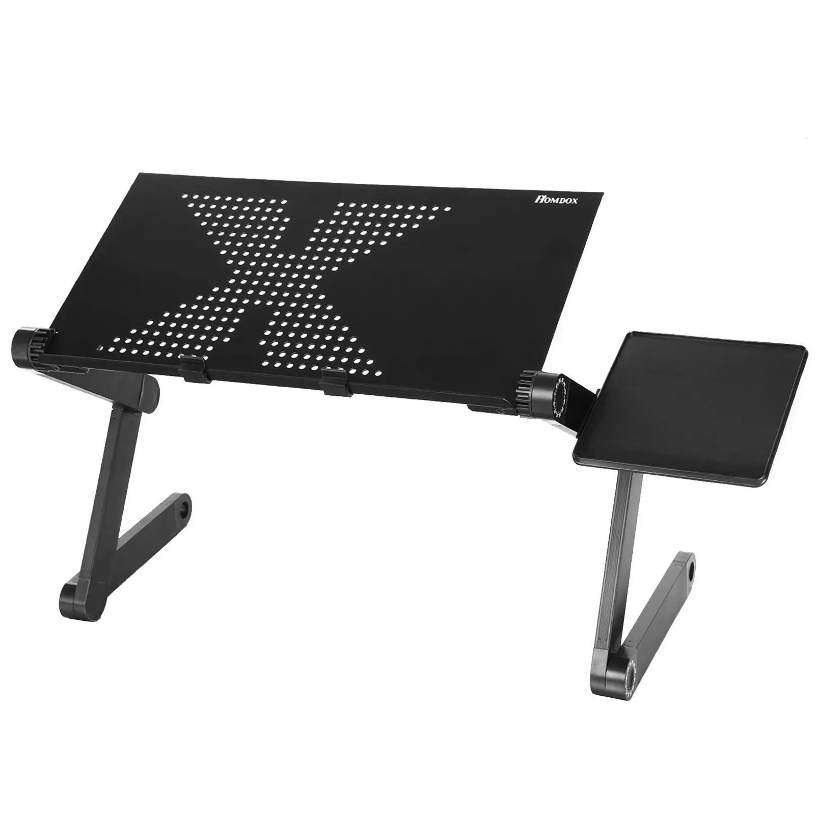 

360 Degree Adjustable Foldable Laptop Notebook Desk User Manual Table Stand With Mouse Board