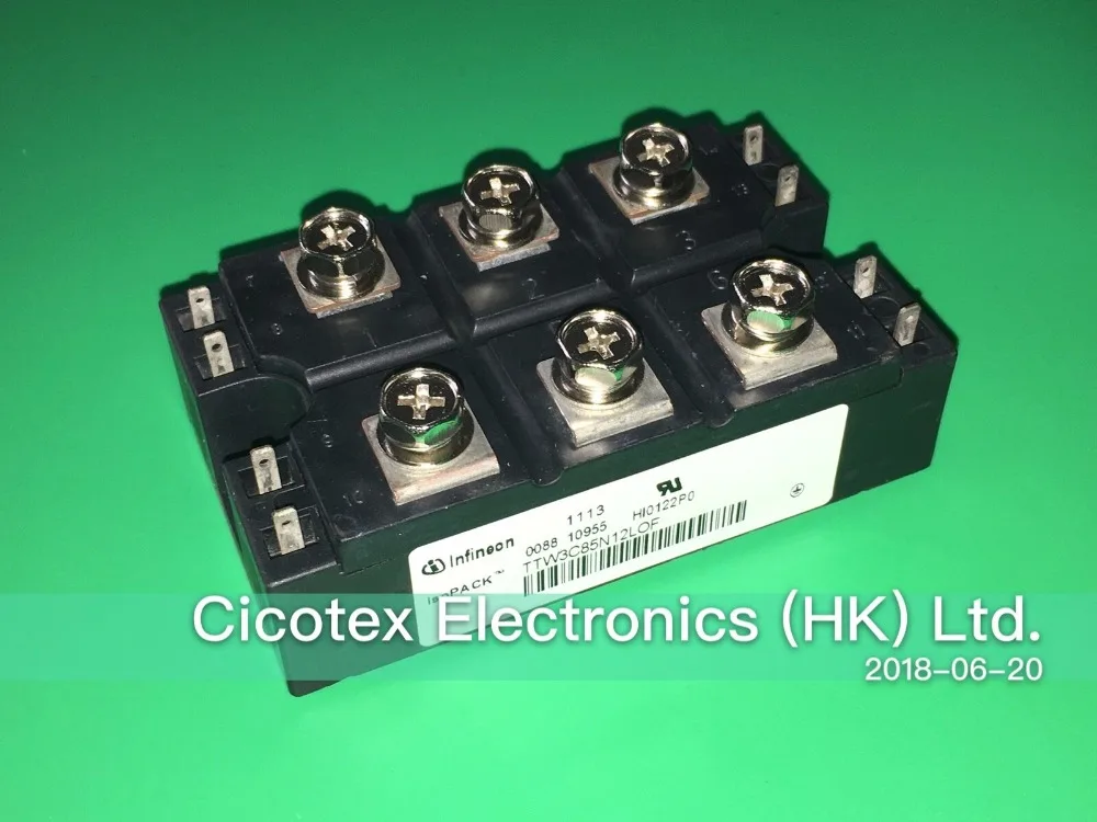 

TTW3C85N12LOF IGBT Phase Control Thyristor Module TTW3C85N12L0F