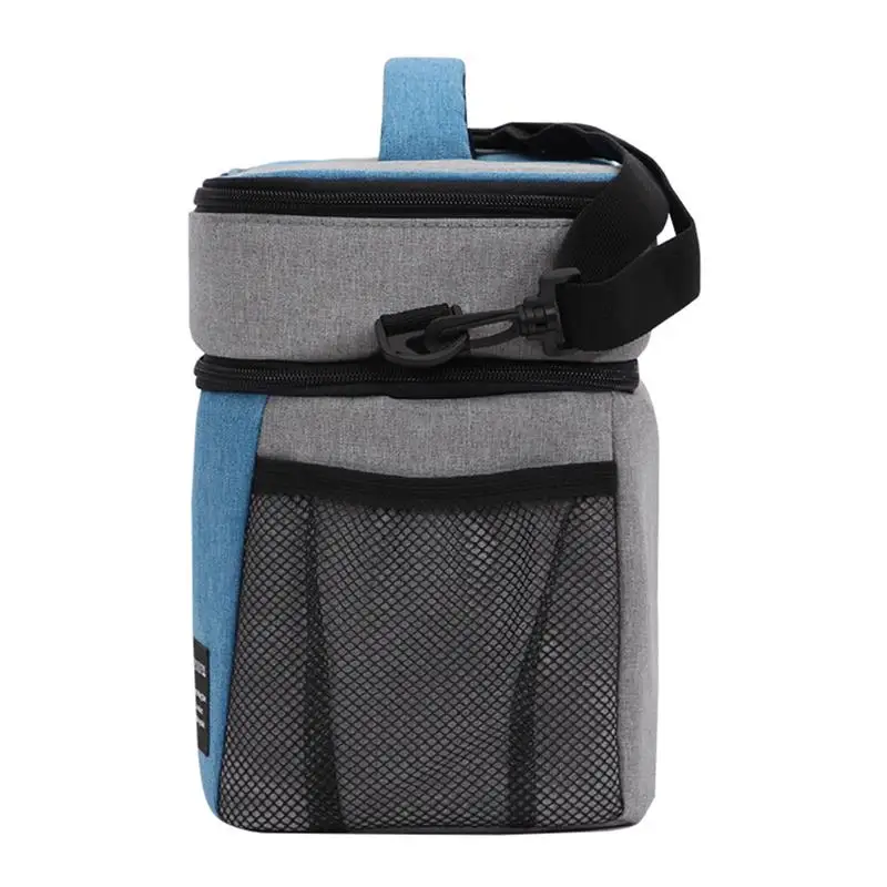 Новая сумка для обеда, термоизолированная сумка для детей, женщин, мужчин, повседневная сумка-холодильник, Термосумка для пикника, Ланч-бокс, оксфордская сумка для обеда