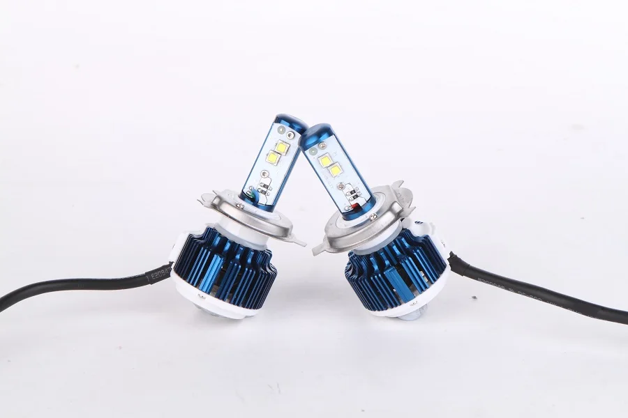 V16 турбо H4 9004 H4(H/L) новейший синий H13 9007 HB1 HB5 80 W/set 8000LM светодиодный комплект для