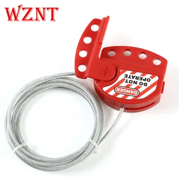 

4mm 6mm Multipurpose red cable lockout 2 meters for adjustable PVC cable Lockouts & Tagout Certificate Of Compliance Adjustable