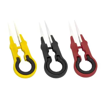 

Multifunctional Insulated Anti-static Tweezers Spanner Portable DIY Repair Hand Tool Forceps Heat-resistant Ceramic Tweezers