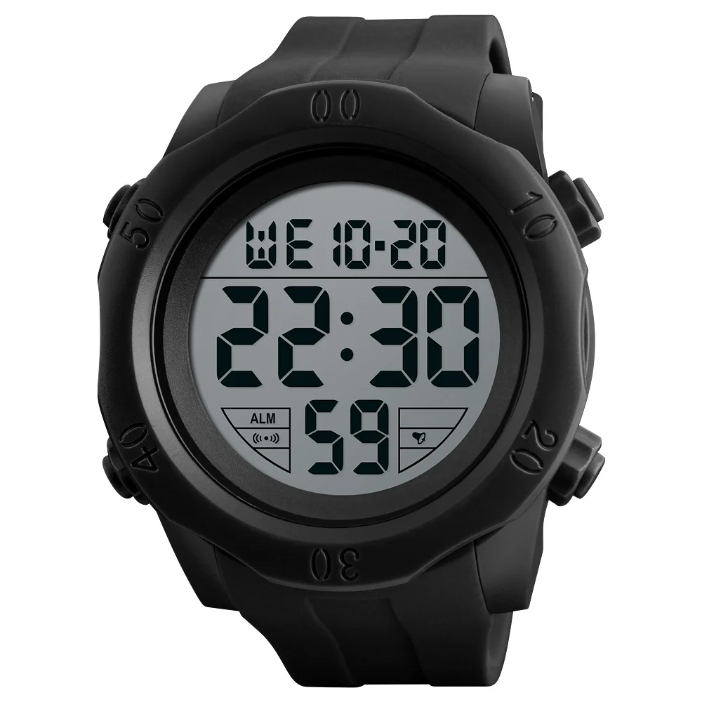 

Skmei Brand Men Sports Watches Fashion LED Digital Military Watch Dive Swim Outdoor Waterproof Wrist Watch Clock Men 2019 New