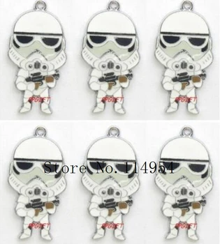 

New 30 pcs Cartoon Star Wars Charms DIY Pendant Jewelry Making P--166