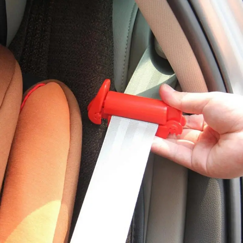 

100pcs DIY Child Car Seat Baby Safety Belt Fitted Slip-Resistant Non Anti-Clip Strap Clamp Clip