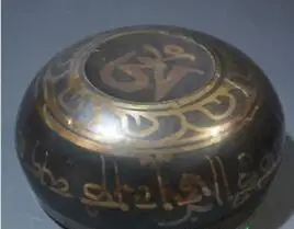 

107mm beautiful Tibetan Buddhism Cuprum Mantra Singing Bowl