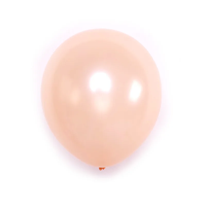 Rose Gold Latex Balloon 10 Inch Pearl Balloon Champagne Cross Border Party Decoration