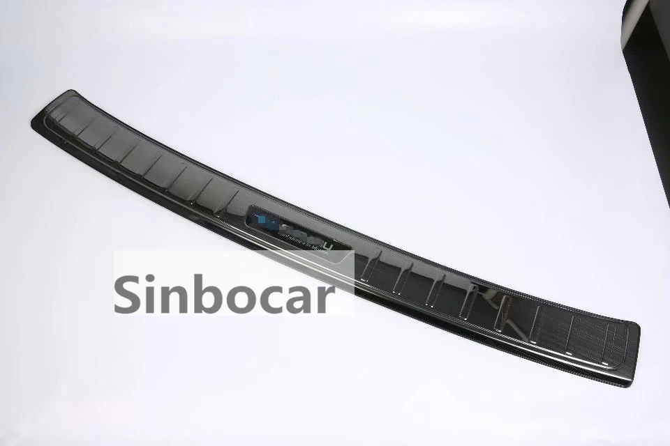 Внешний задний бампер из нержавеющей стали защитная Накладка для Subaru XV черный
