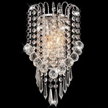 

Fashion crystal Wall lamps bedside lamp modern wall lighting minimalist living room bedroom hotel E14 bulb led wall lamp