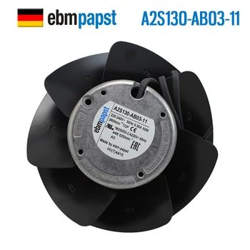 

NEW ebmpapst PAPST A2S130-AB03-11 AC220/240V 0.3A Axial cooling fan