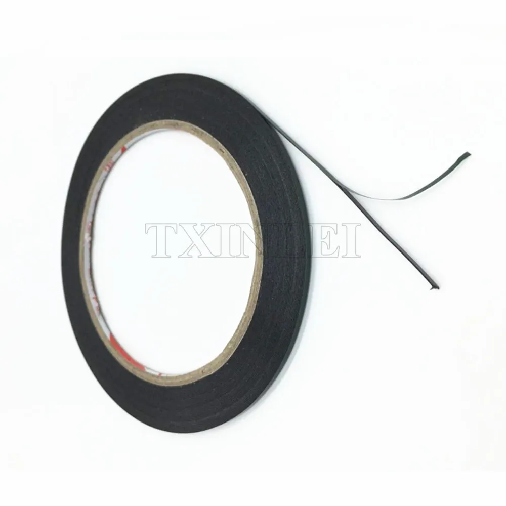 

(0.3mm Thick) 2mmX10m Double Sided Adhesive Black Foam Tape for Cell Phone Repair Gasket Screen PCB Dust Proof