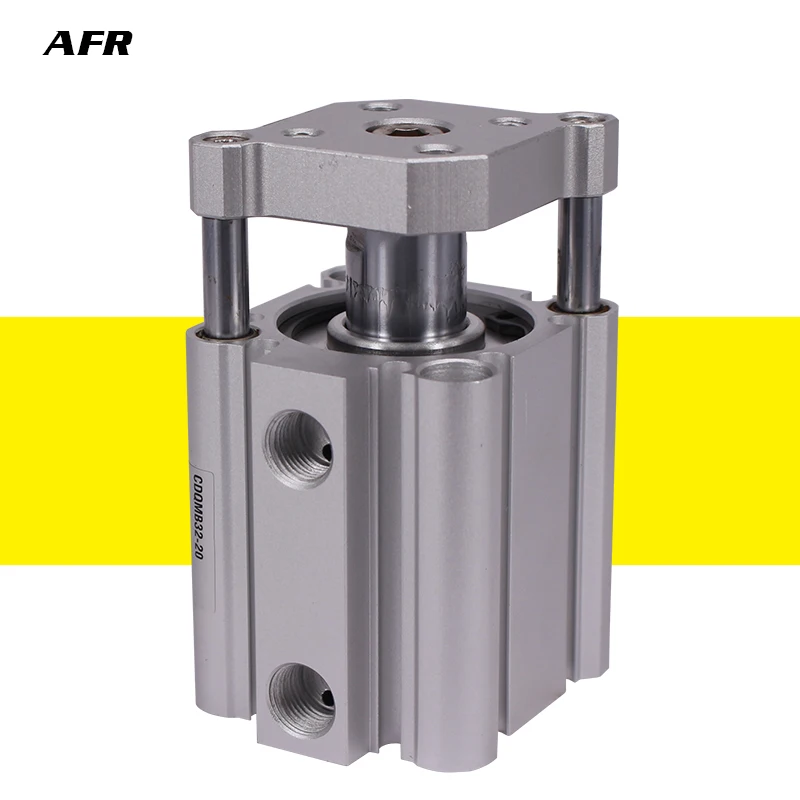 Компактный цилиндр Направляющая штанга диаметр 12 мм CDQMA12-5 CDQMA12-10 CQMA12-15 CDQMA12-20 CDQMA12-25 12-30 пневматический Тонкий баллон с воздухом