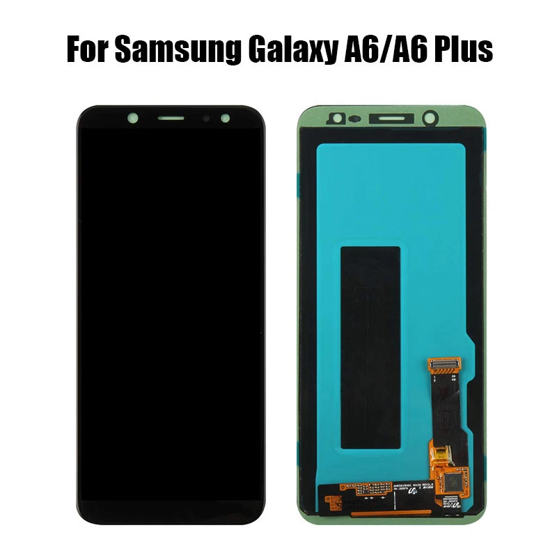 

SUPER AMOLED LCD For Samsung Galaxy A6 2018 Display A600F Touch Screen Digitizer Assembly For A6 Plus A6050 LCD A6050F Display