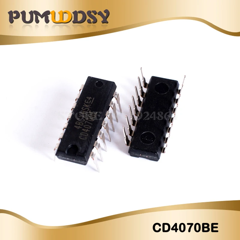 

10PCS CD4070BE DIP14 CD4070 DIP 4070BE DIP-14 new and original IC