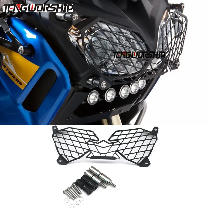 

Teng Worship For YAMAHA XT1200Z XT 1200 Z Super Tenere 2010-2018 Motorcycle modification Headlight Grille Guard Cover Protector
