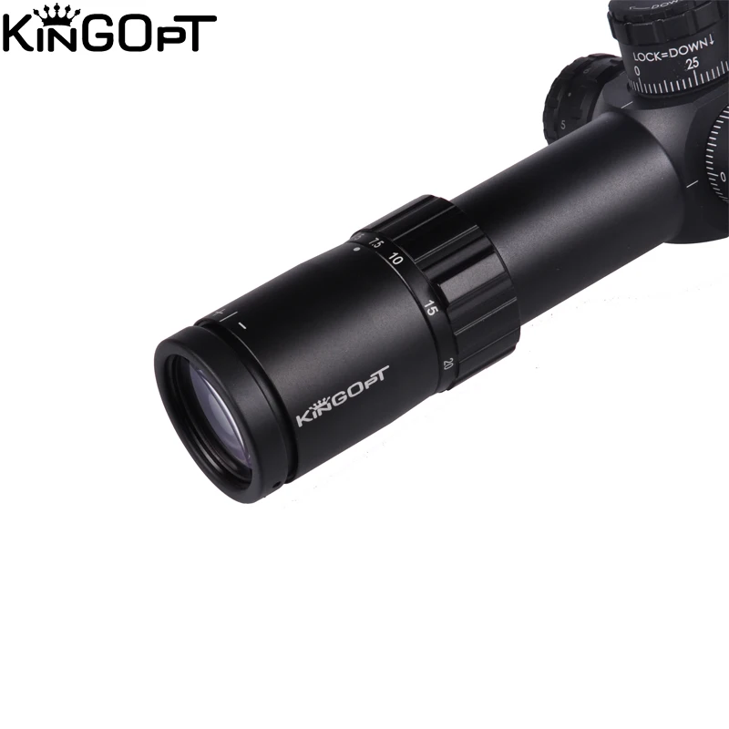 KINGOPT 5-25x56 riflescope for hunting optic first focal plane reticle riflescopes sniper tactical