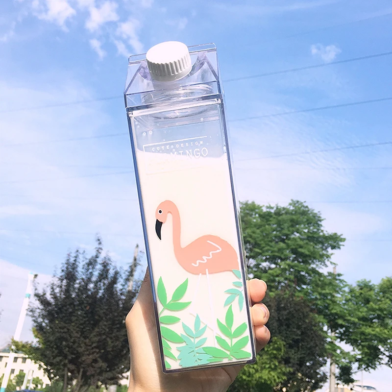 1Pcs-500ml-Water-Bottles-Cartoon-Bird-Drinking-Water-Portable-Plastic-Protein-Milk-Bottle-universal-for-Outdoor (5)