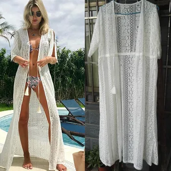

Beach Wear For Women Summer Dress Bathing Suit Cover Ups May Women's Beachwear Woman Swimsuit 2019 Pure Lace Strap Skirt Shirt