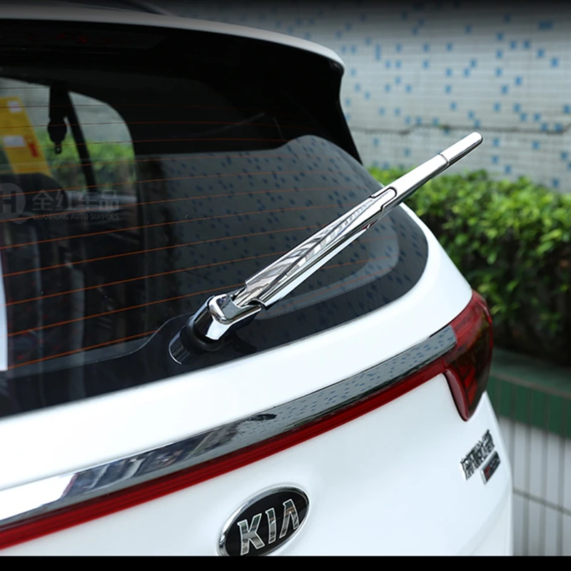 For KIA Sportage 2016 2017 Fourth Generation ABS Chrome Rear Window
