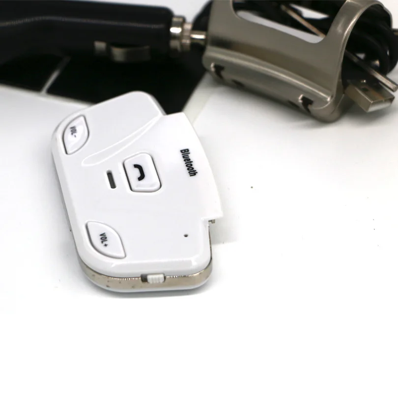 Оптовая продажа рулевого колеса автомобиля V3.0 Bluetooth автомобиля руки свободно Наборы громкой связи Bluetooth Car Динамик комплект 10 шт./лот