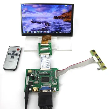

RasPi RPi Raspberry Pi 7 inch 1024x600 1024*600 LCD Display+Controller Driver Board +40PIN to 50PIN Adapter Board