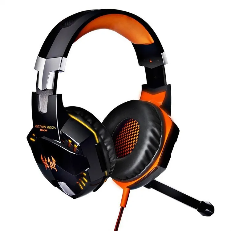 Anti-noise Dazzle Lights Hifi Stereo Gaming Headset For PC Gamer Bests Glow Headphones With Microphone USB+3.5mm Audio Cable (13)