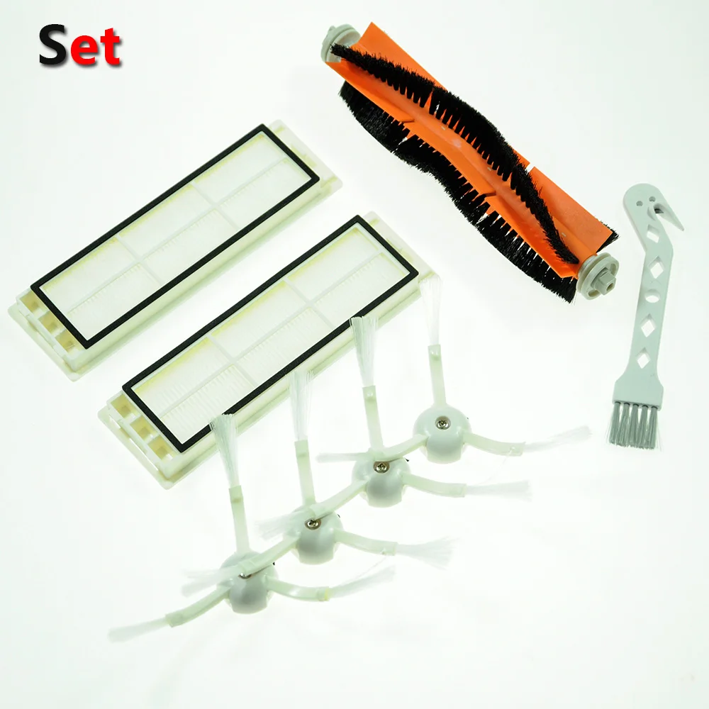 

fit for Xiaomi Robot Vacuum Part Pack of HEPA Filter, Main Brush, Cleaning Tool, Side Brush for mijia / roborock Vacuum Cleaner