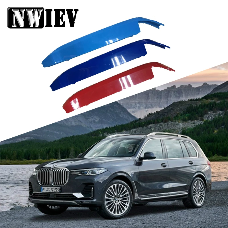 Автомобильный Стайлинг для BMW X7 G07 2019 аксессуары 3D стикеры автоспорта Передняя