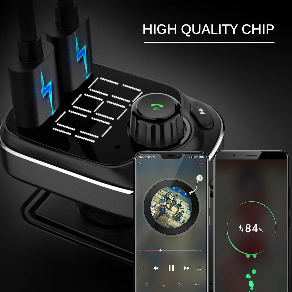 C20 автомобиля FM MP3 плеер Mp3 Bluetooth автомобиля Mp3 плеер Bluetooth fm-передатчик вращающийся Автомобильный модулятор Mp3 плеер Bluetooth