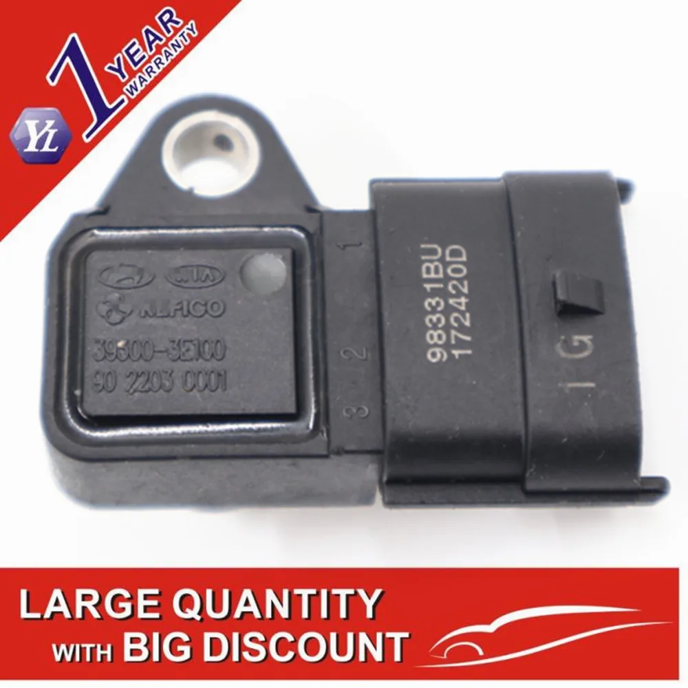 

Manifold Pressure MAP Sensor 39300-3E100 9022030001 For HYUNDAI For KIA