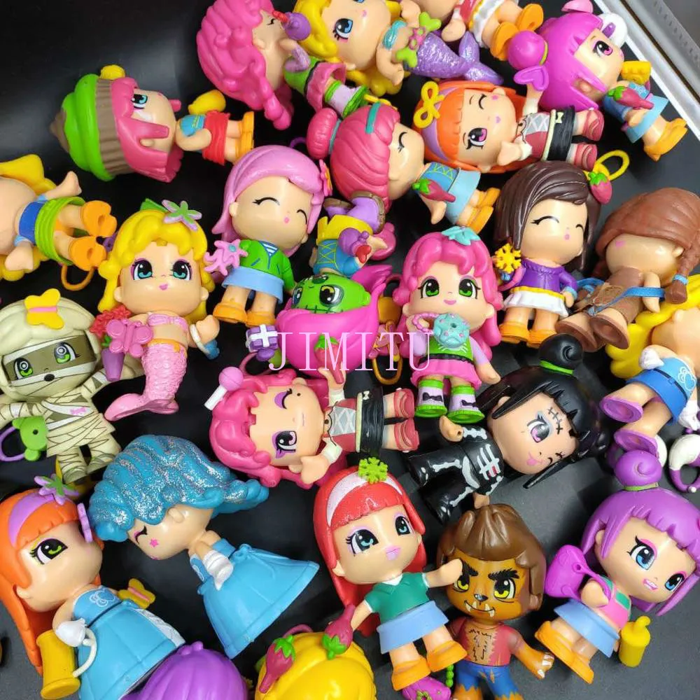 

5Pc/10Pcs/set Pinypon Famosa Two-sided Person Doll DIY Children's Toys
