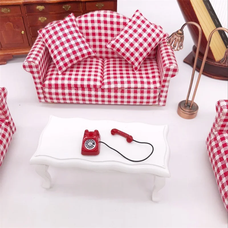

Mini Doll House Dollhouse Pocket Furniture BJD Ornaments Phone Graduation Design Sand Table