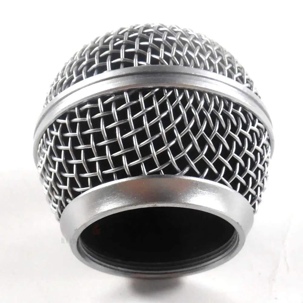 2pcs High Quality Replacement Ball Head Mesh Microphone Grille Accessories for Shure BETA58 SM58 SM58S SM58LC