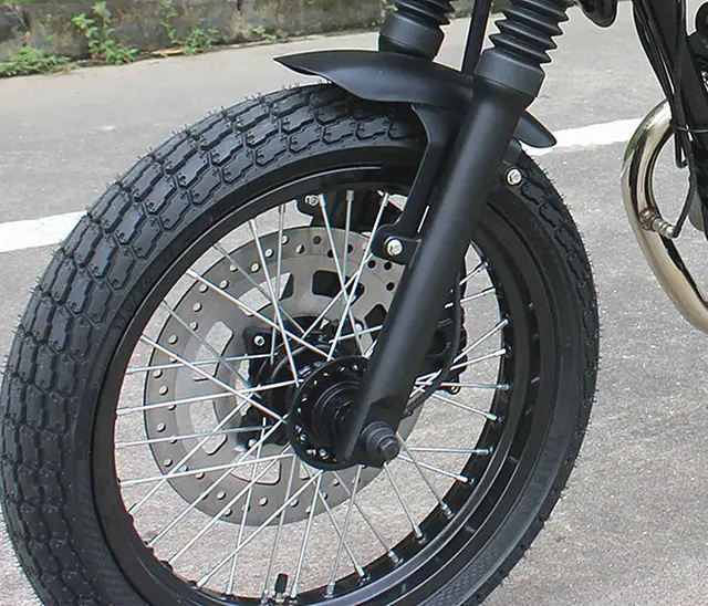 cafe racer motorcycle front