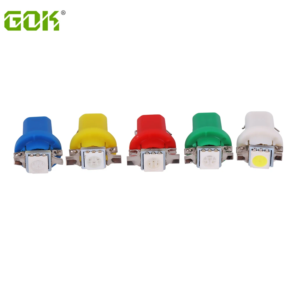 Светодиодная лампа B8.5D smd 5050 1SMD 10 шт. измеритель скорости приборной панели боковая