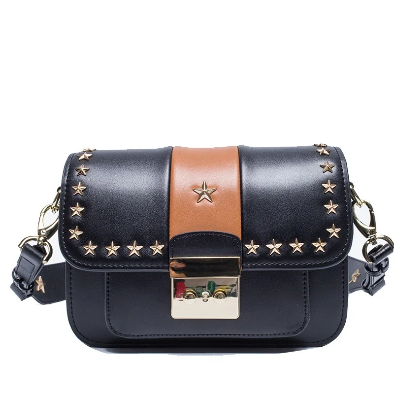 

2017 Hot Sale Women's Genuine Leather Bags New Fashion Women Bags Retro Vintage Bag Designer Handbags Message bags Free Shipping