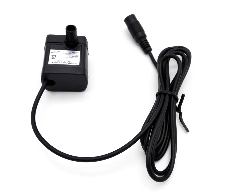 Высокое качество USB и гнездовой разъем DC 5~ 12V 80~ 200L/h микро погружной водяной насос - Напряжение: 12V Female plug