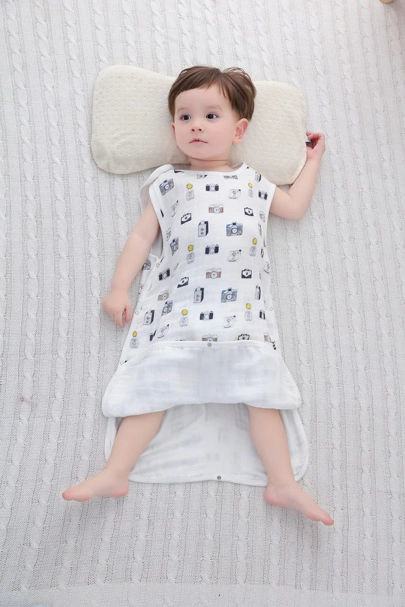 Bolsa de Dormir Bolsa de Dormir para Bebe Bolsas de Dormir Bebê Musselina Crianças Toddle Beddingbaby para Bebe 4 saco de dormir crianças crianças toddle beddingbaby