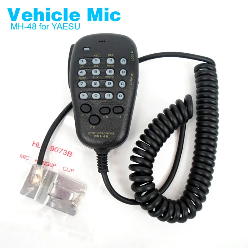 MH 48 автомобиль радио микрофон для YAESU FT7800R FT7900R FT8800R FT 8800 FT8900R FT1807 2900R 2800M 7100M Walkie