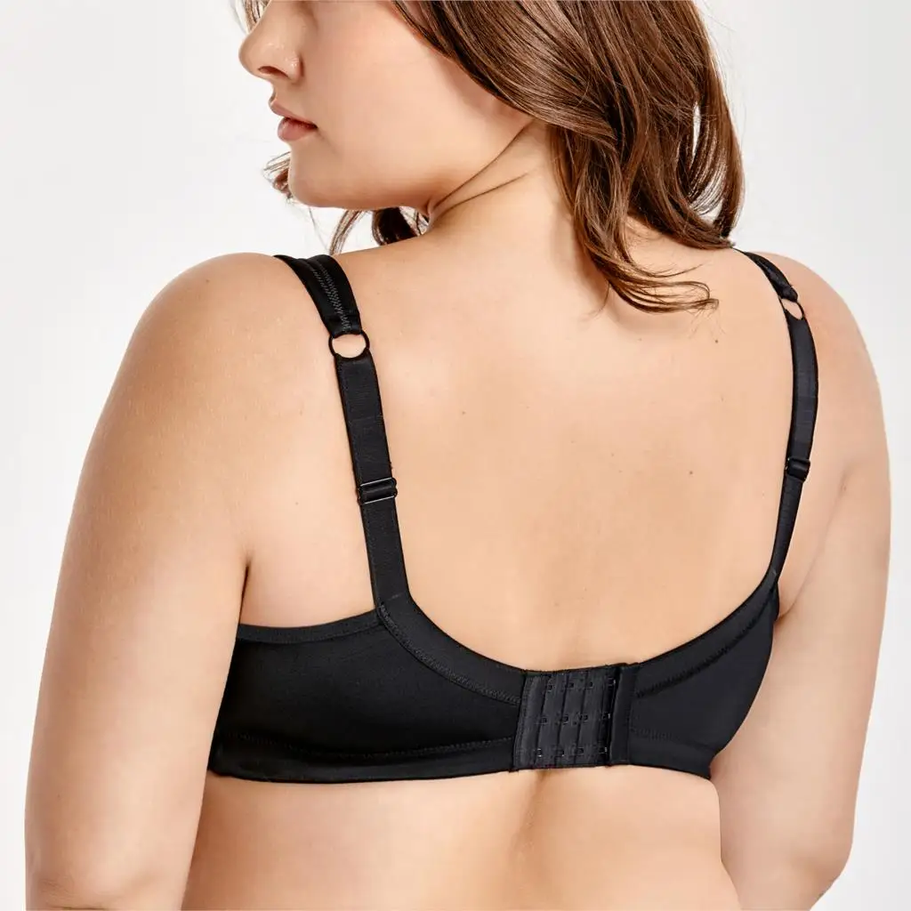 Goedkoop Delimira Vrouwen Non Gewatteerde Draad Gratis Comfort Lift Volledige Dekking Ondersteuning Plus Size Beha