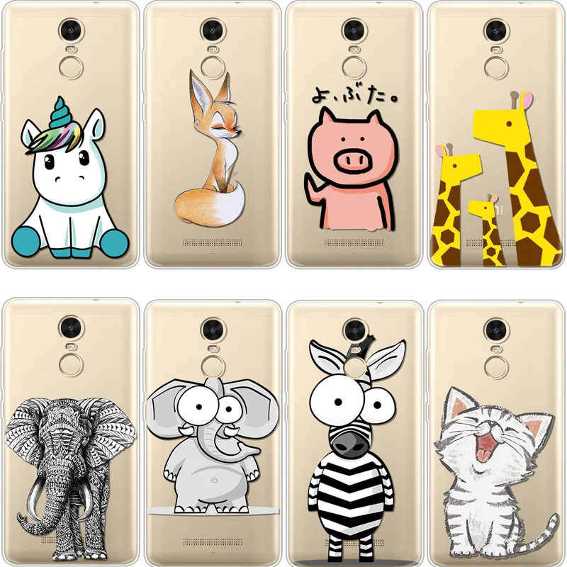 

Adorable animal For Xiaomi Redmi 4 4A 5Plus 6Pro 6A Mi A1 A2 5X 6X Note 3 4X 5Pro 5A soft Coque For Redmi Pocophone F1 TPU Case
