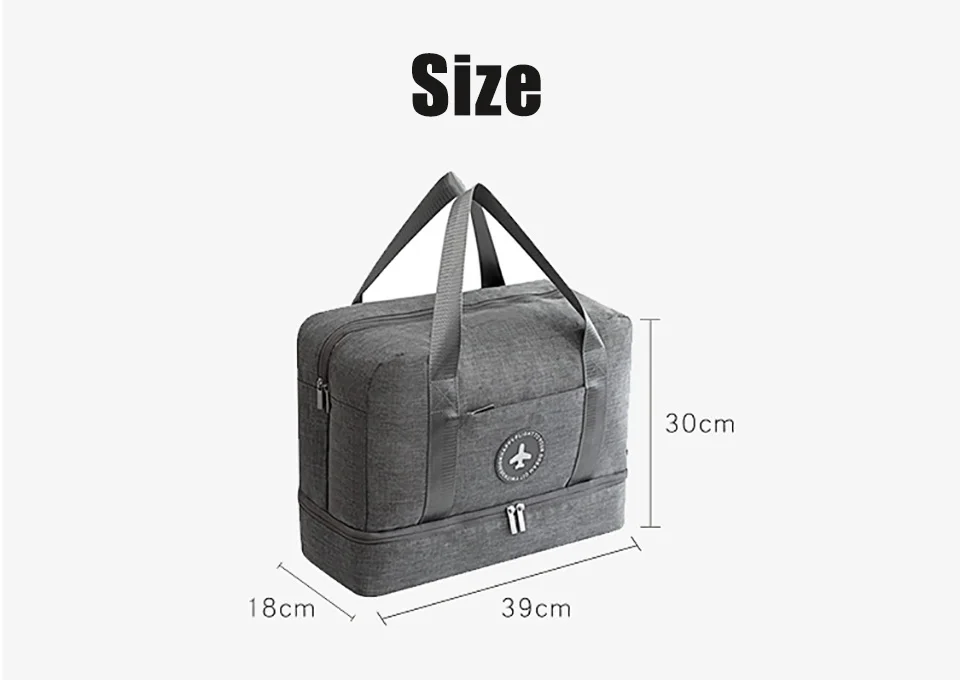 Quality Sports Bag Training Gym Bag Shoes Storage Men Woman Fitness Bags Durable Multifunction Handbag Outdoor Sporting Tote