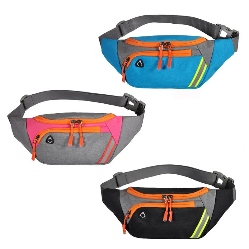 

Running Sport Bum Bag Fanny Pack Travel Waist Money Belt Zip Hiking Phone Pouch Wallet